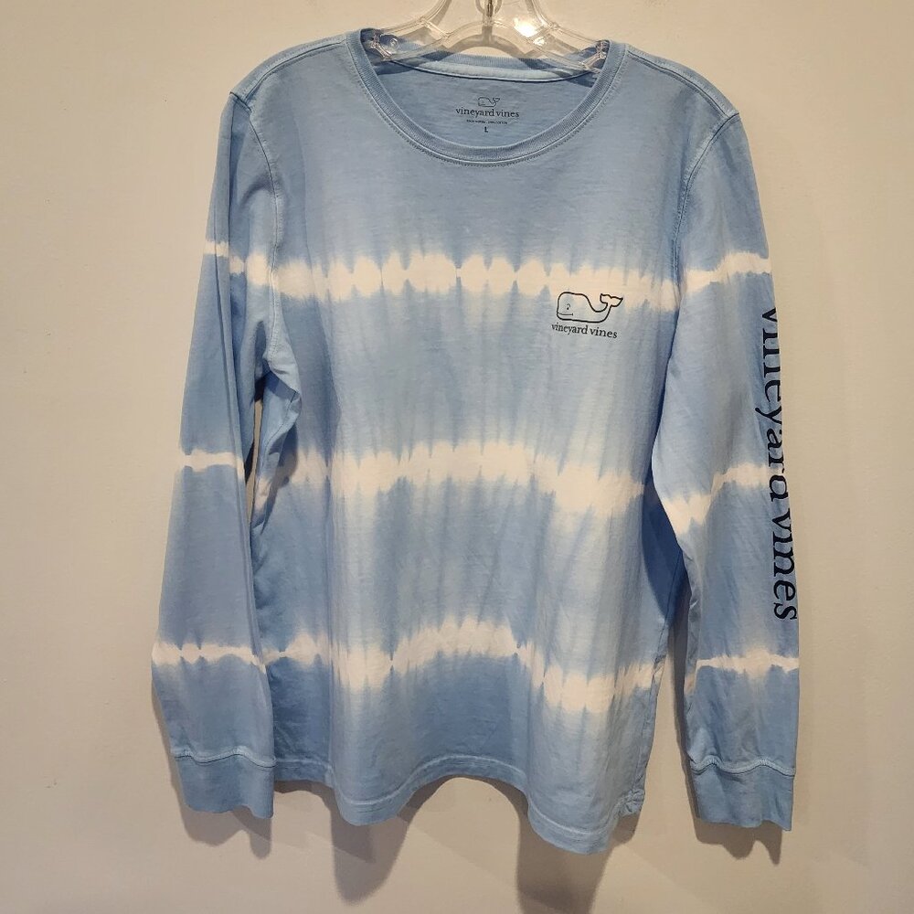 Vineyard Vines Tie Dye Tee, Size L, Like New - Picture 2 of 4
